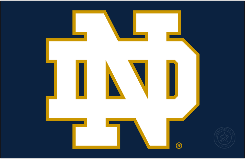 Notre Dame Fighting Irish 2015-Pres Alt on Dark Logo v2 iron on transfers for T-shirts